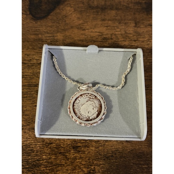 Vtg Betty Boop  .999 Sterling Silver Pendant Necklace With Chain - Picture 2 of 8